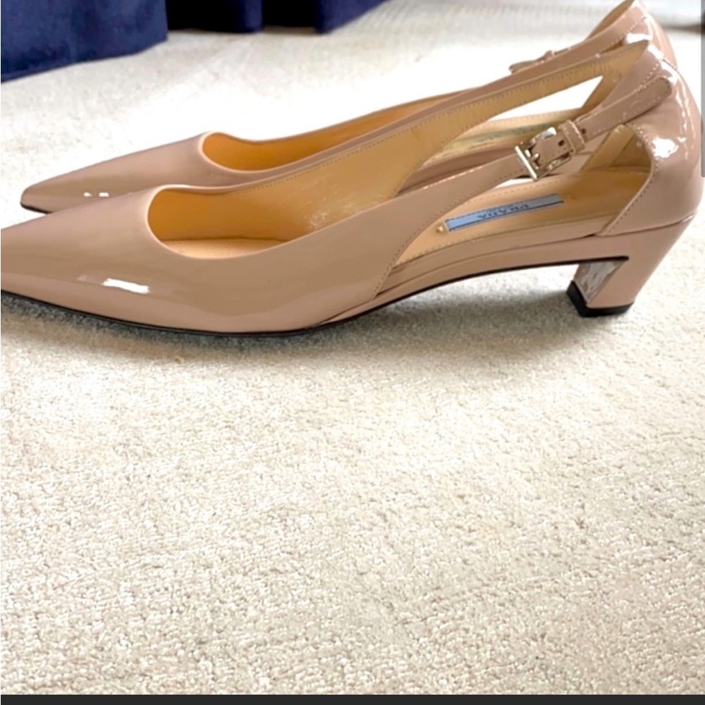 Brand New Prada kitten heels, Eu size 42